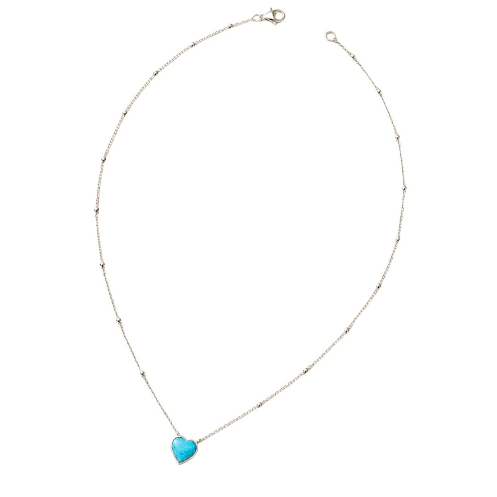 Turquoise Heart Necklace