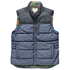 Reversible Denim & Fleece Vest