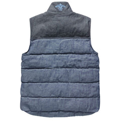 Reversible Denim & Fleece Vest Vest Ginew 
