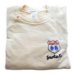 Custom Route 66 Santa Fe Chainstitch Sweatshirt