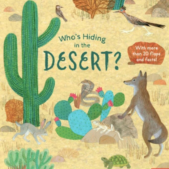 Who's Hiding in the Desert Kids Book
