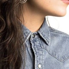 Women's Denim Snapbutton Shirt