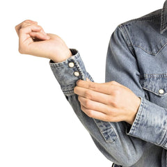 Women's Denim Snapbutton Shirt
