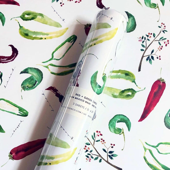 Chile Pepper Wrapping Paper