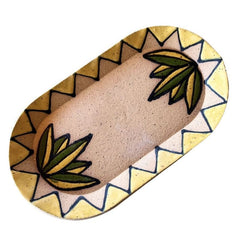 Agave Trinket Jewelry Dish Yellow