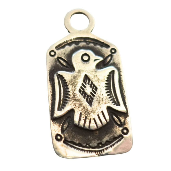Thunderbird Dog Tag Pendant Bell Trading Post