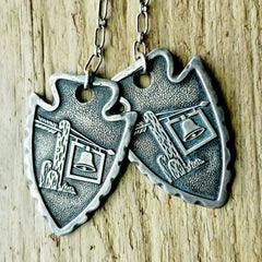 Double Arrowhead Necklace Bell Trading Post