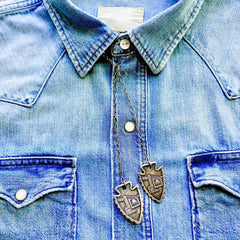 Double Arrowhead Necklace Bell Trading Post