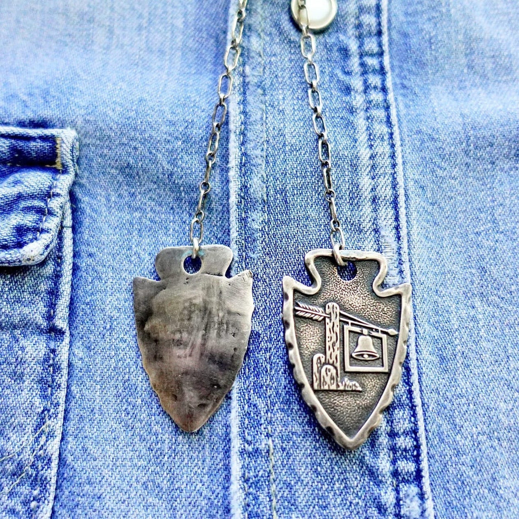Double Arrowhead Necklace Bell Trading Post