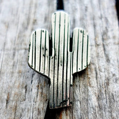 Mini Cactus Bolo Tie