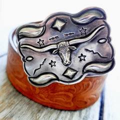 Tom Dewitt Longhorn Buckle