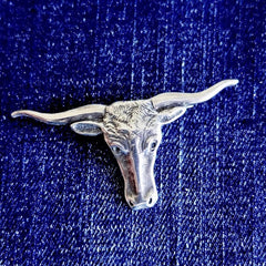 Bull Steer Hat Pin