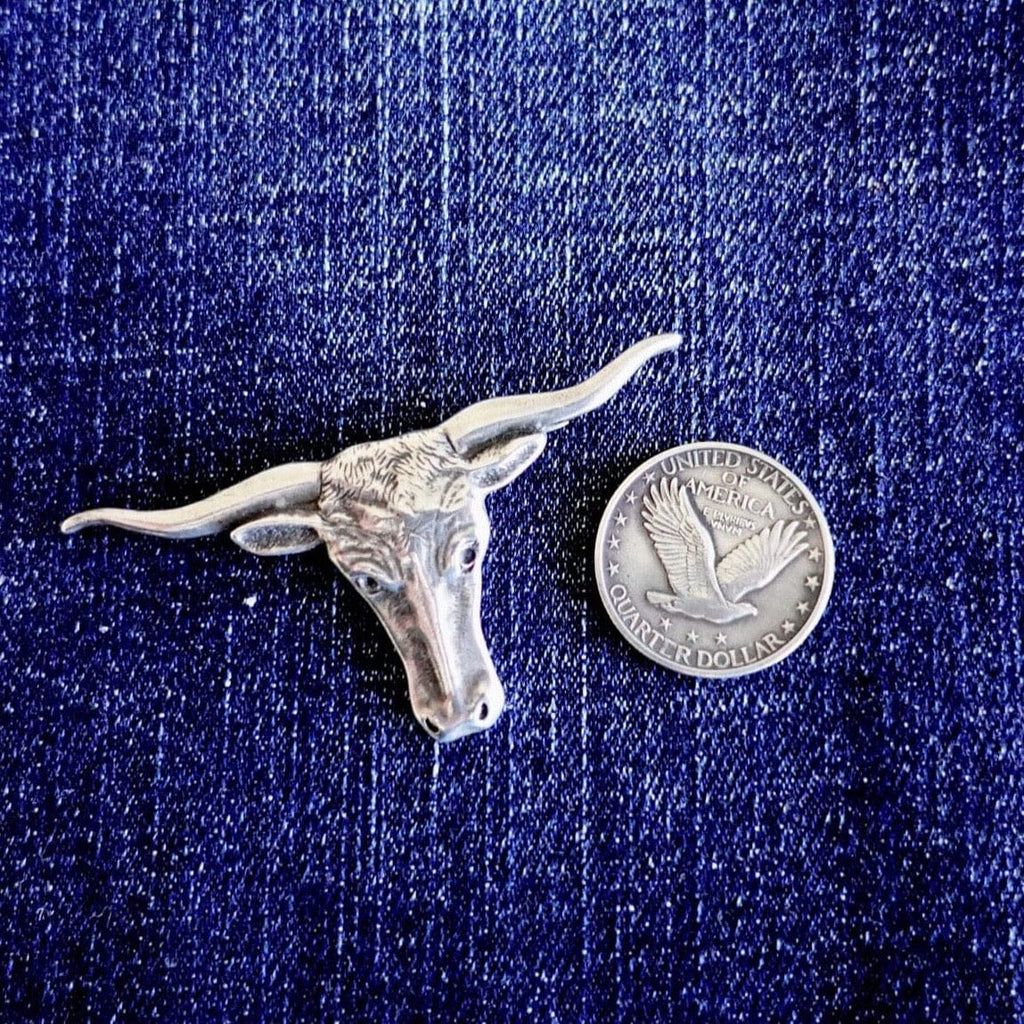 Bull Steer Hat Pin