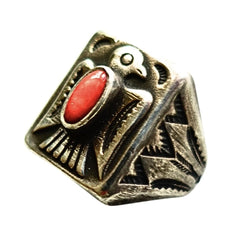 Vintage Mens Thunderbird Ring