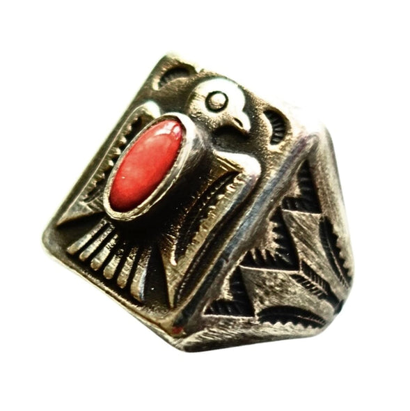 Vintage Mens Thunderbird Ring