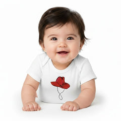 Cowboy Hat Baby Onesie
