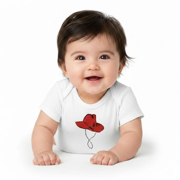 Cowboy Hat Baby Onesie
