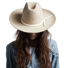 Flipped Brim Wool Felt Hat