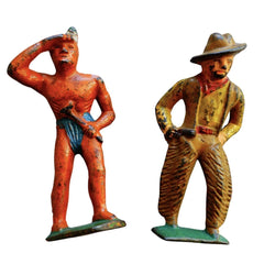 Vintage Cowboy & Indian Toys