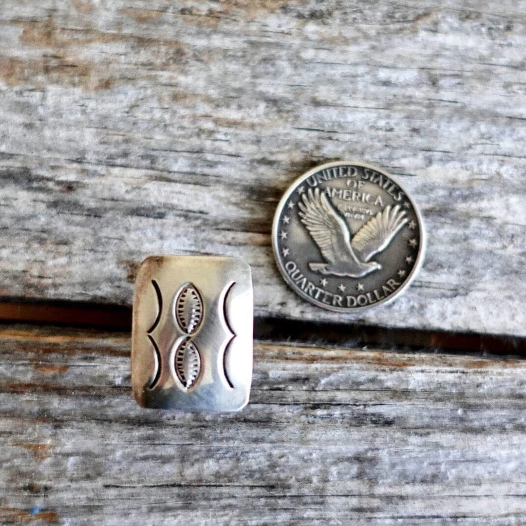 Vintage Navajo Silver Cufflinks