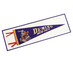 Vintage Let'Er Buck Pennant Framed