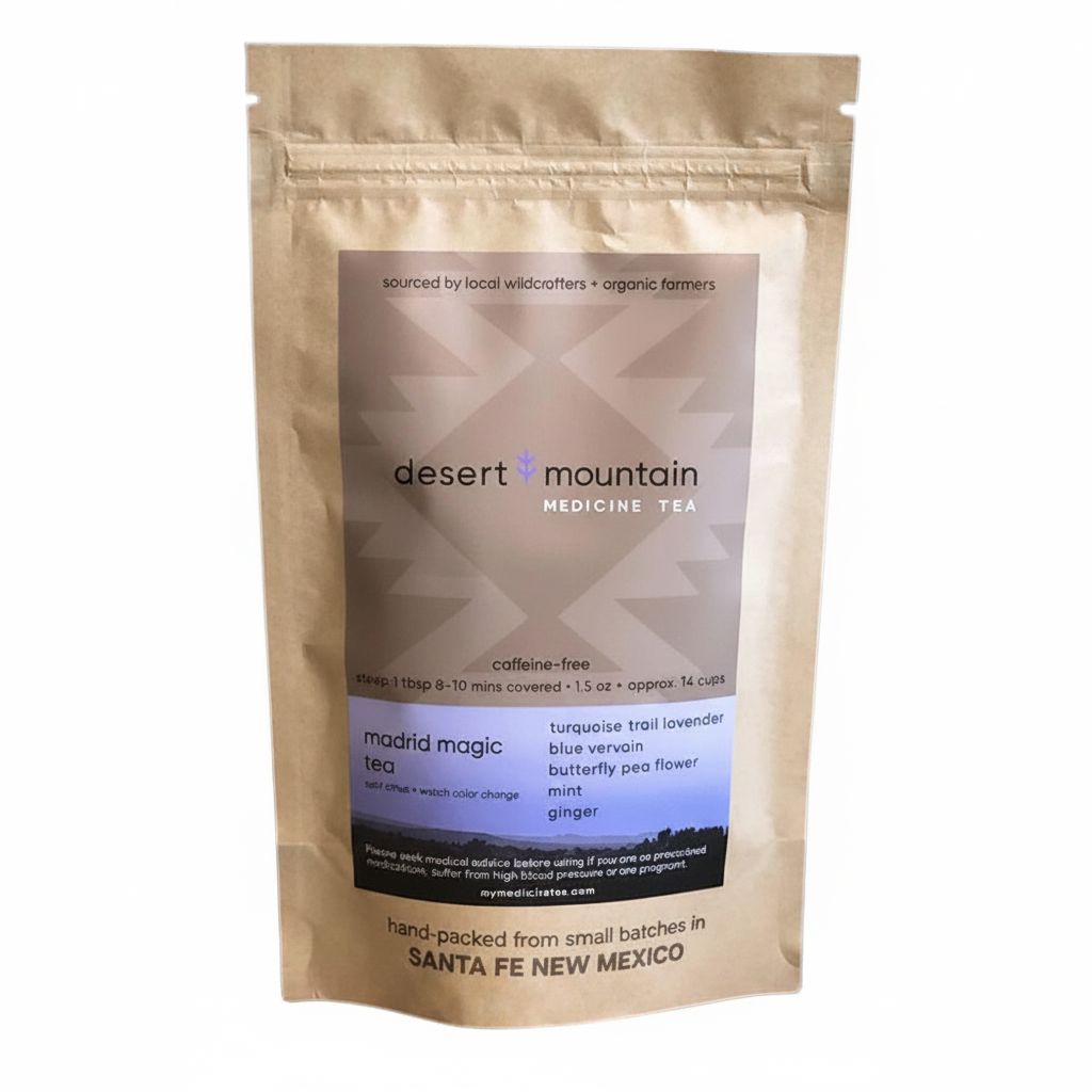 Desert Mountain Tea Madrid Magic — White Background