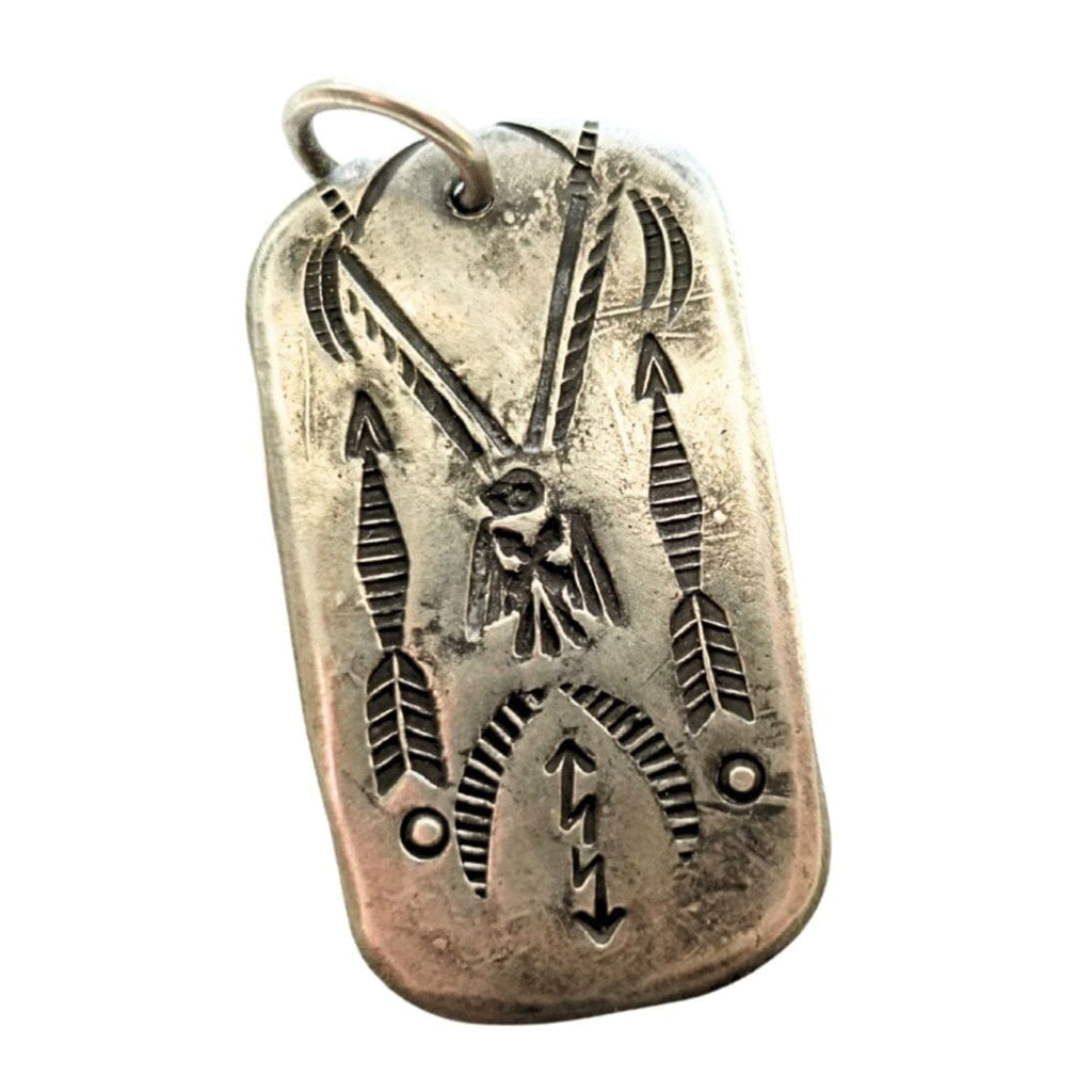 Thunderbird Dog Tag Pendant by Buffalo