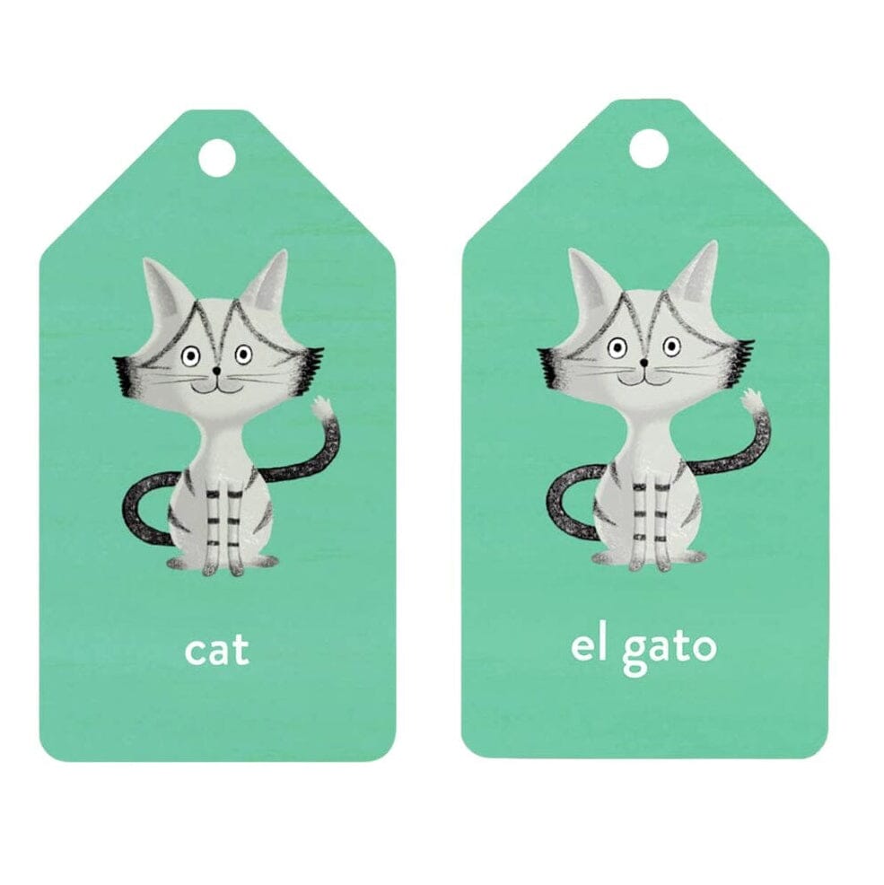 Spanish to English Flash Card Set
