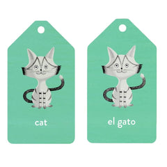 Spanish to English Flash Card Set