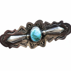 Fred Harvey Turquoise Pin