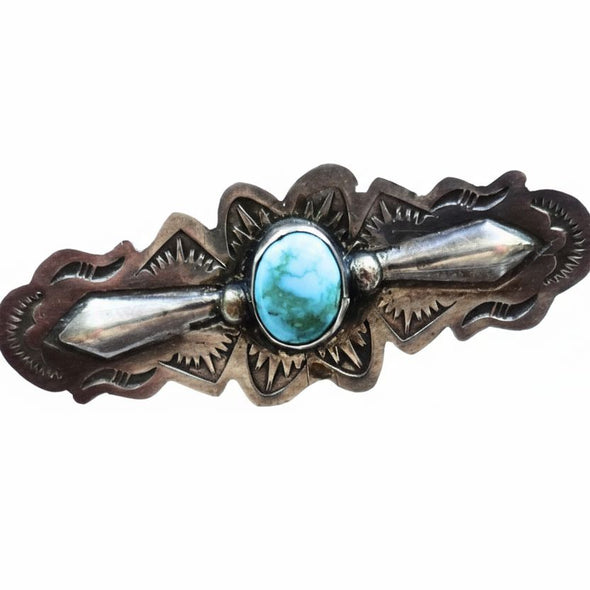 Fred Harvey Turquoise Pin