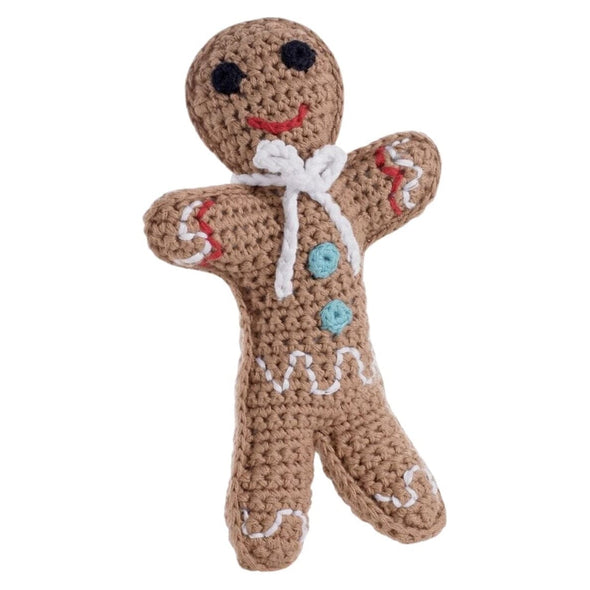 Gingerbread Man Toy Rattle