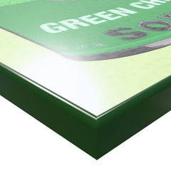 Green Chile Soup Can Framed Print