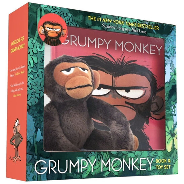 Grumpy Monkey Book & Toy Set