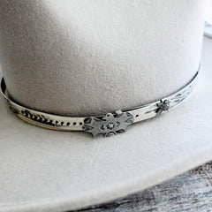 Sterling Silver Thunderbird Hat Band