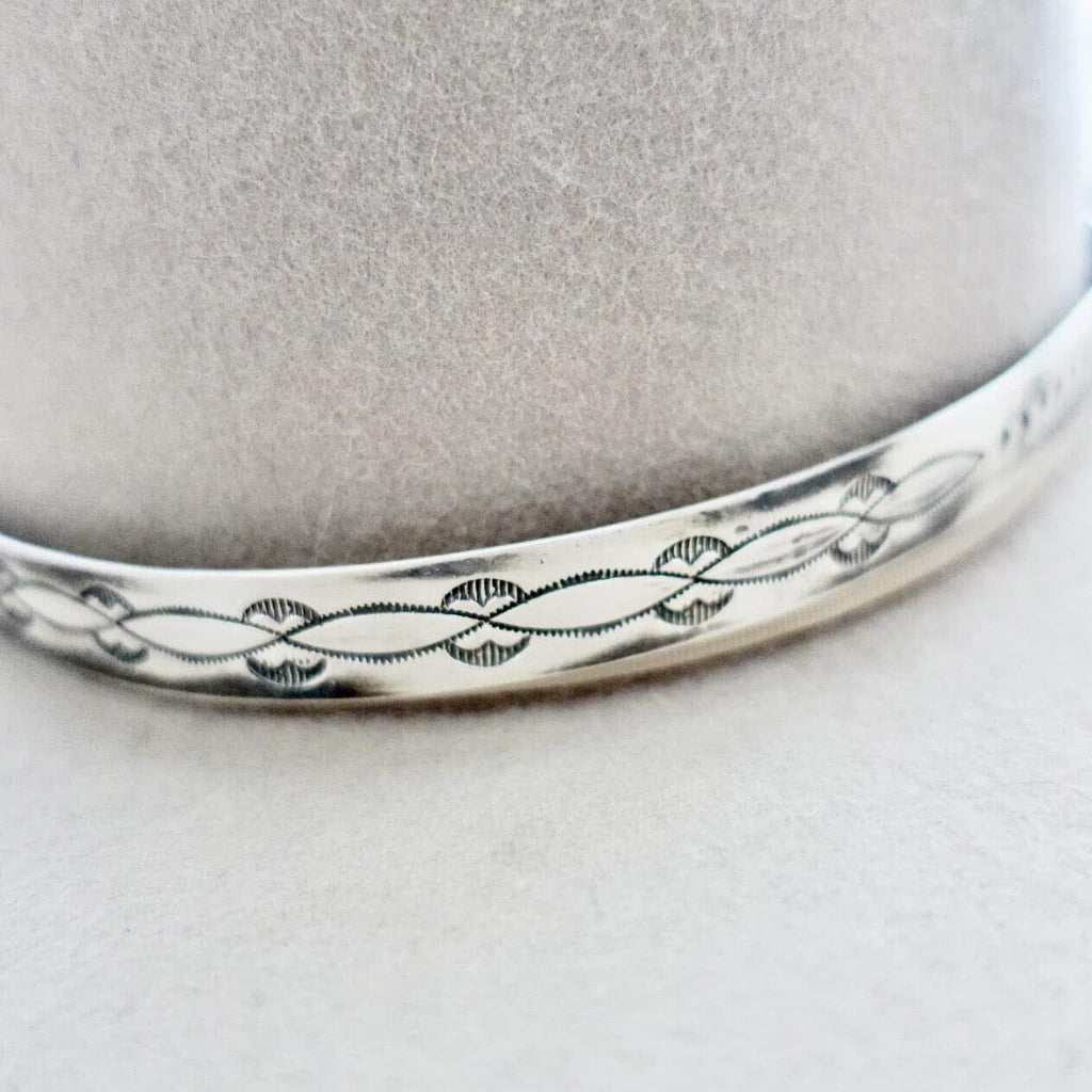 Sterling Silver Thunderbird Hat Band