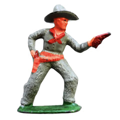Vintage Cowboy Hold-Up Lead Toy