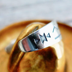 Hopi Style Bell Trading Post Cuff
