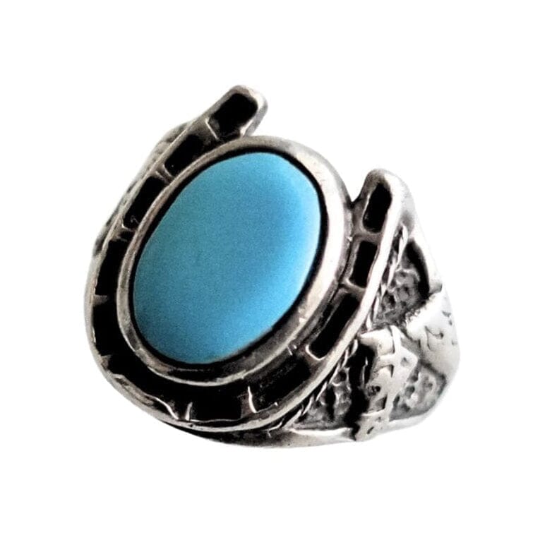 Vintage Mens Horseshoe Ring