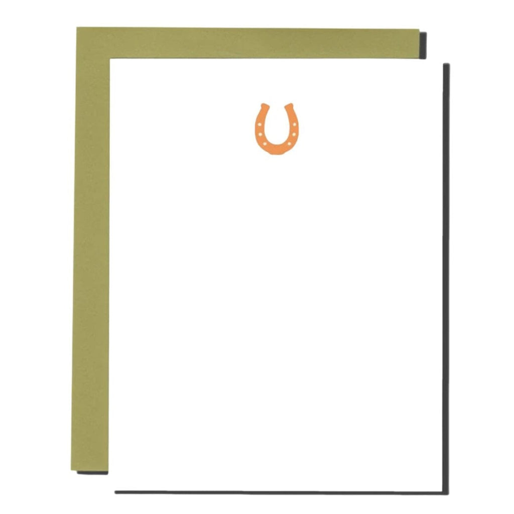 Horseshoe Note Card Set