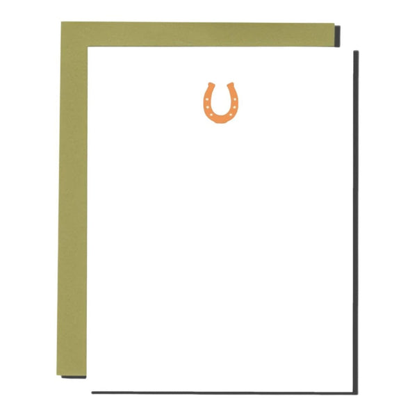 Horseshoe Note Card Set