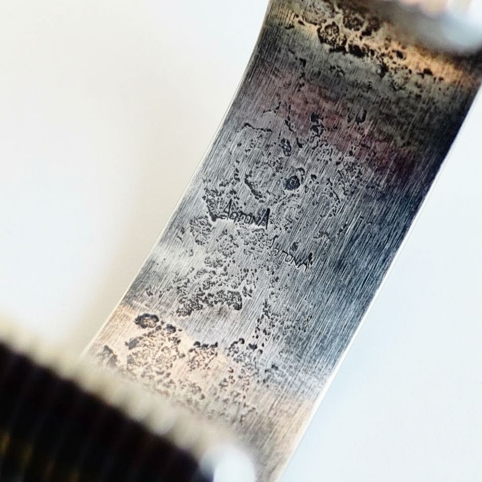 Crossed Arrows Cuff by Aaron Anderson