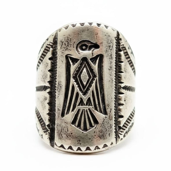 Ingot Thunderbird Ring by Buffalo