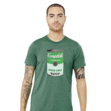 Green Chile Soup Tee in Kelly Green