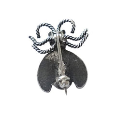 Mini Turquoise Ladybug Pin