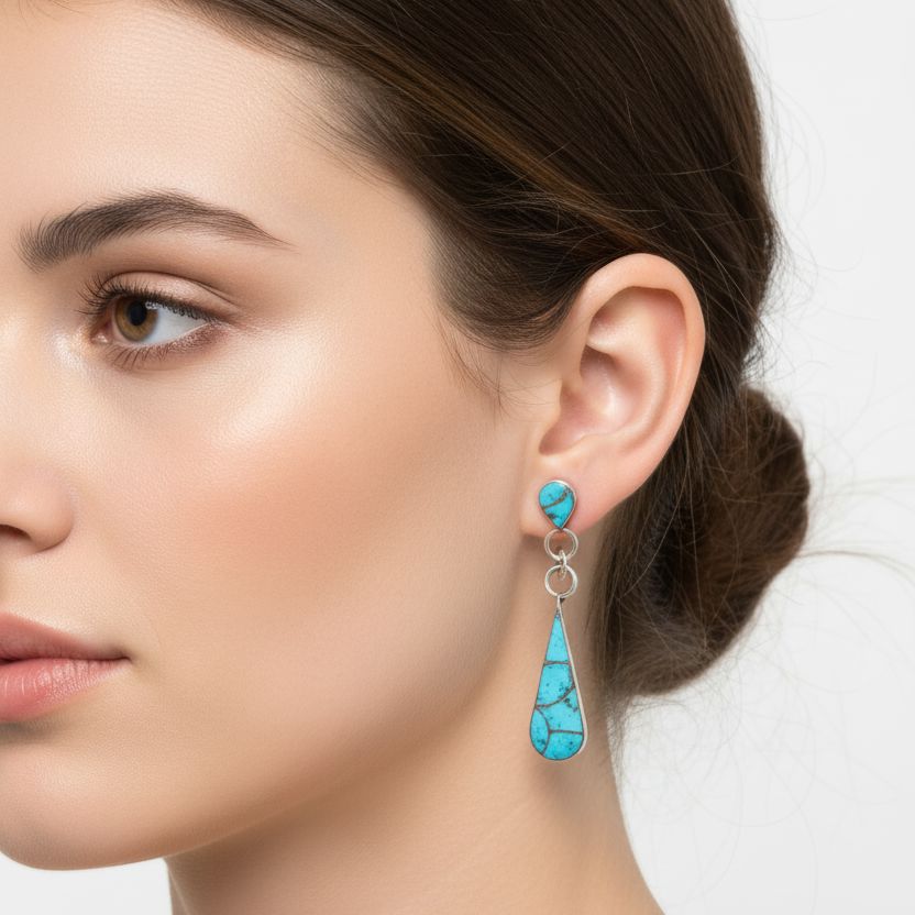 Turquoise Dangle Earrings