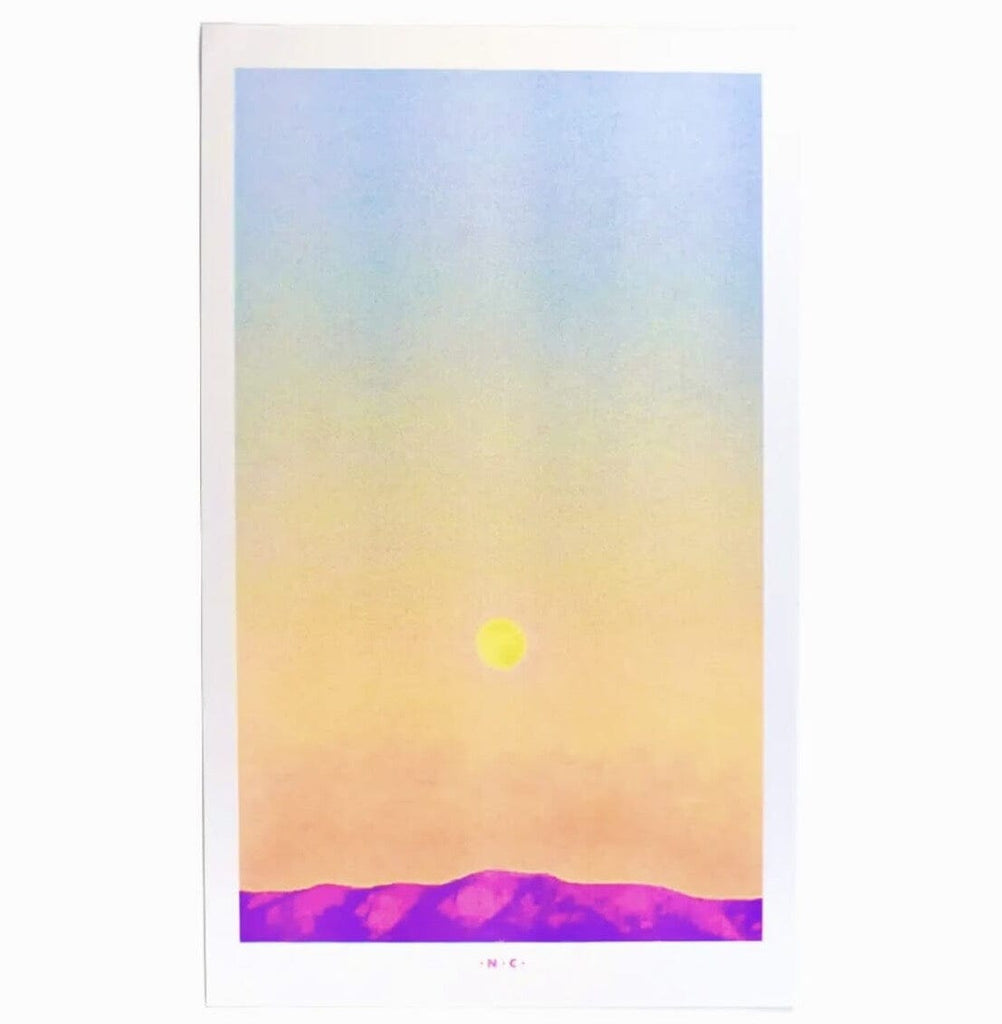 Sandia Mountains Moonrise Print