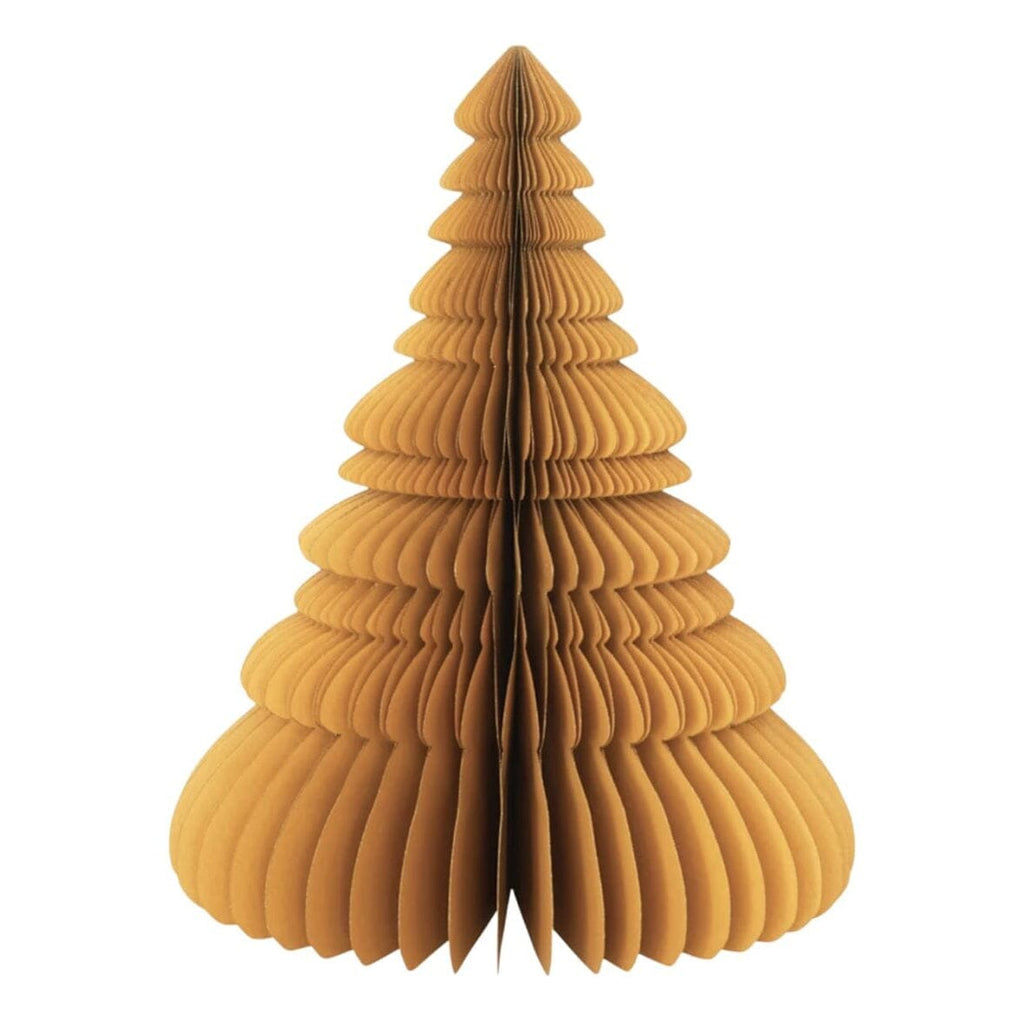 Honeycomb Round Tree Mustard Yellow