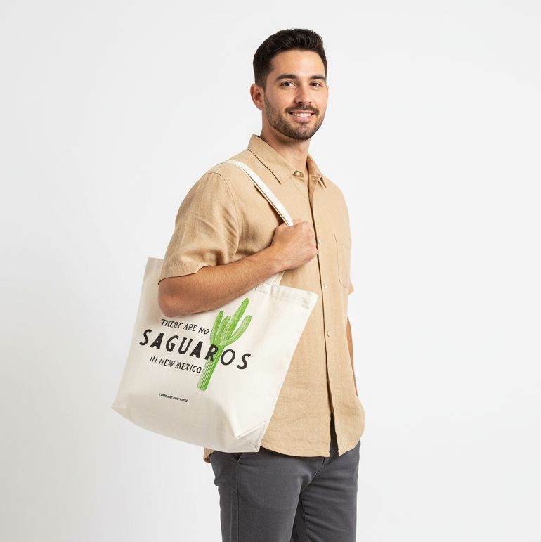 No Saguaros Tote Bag