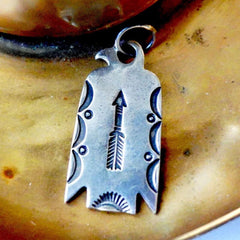Thunderbird Petroglyph Pendant